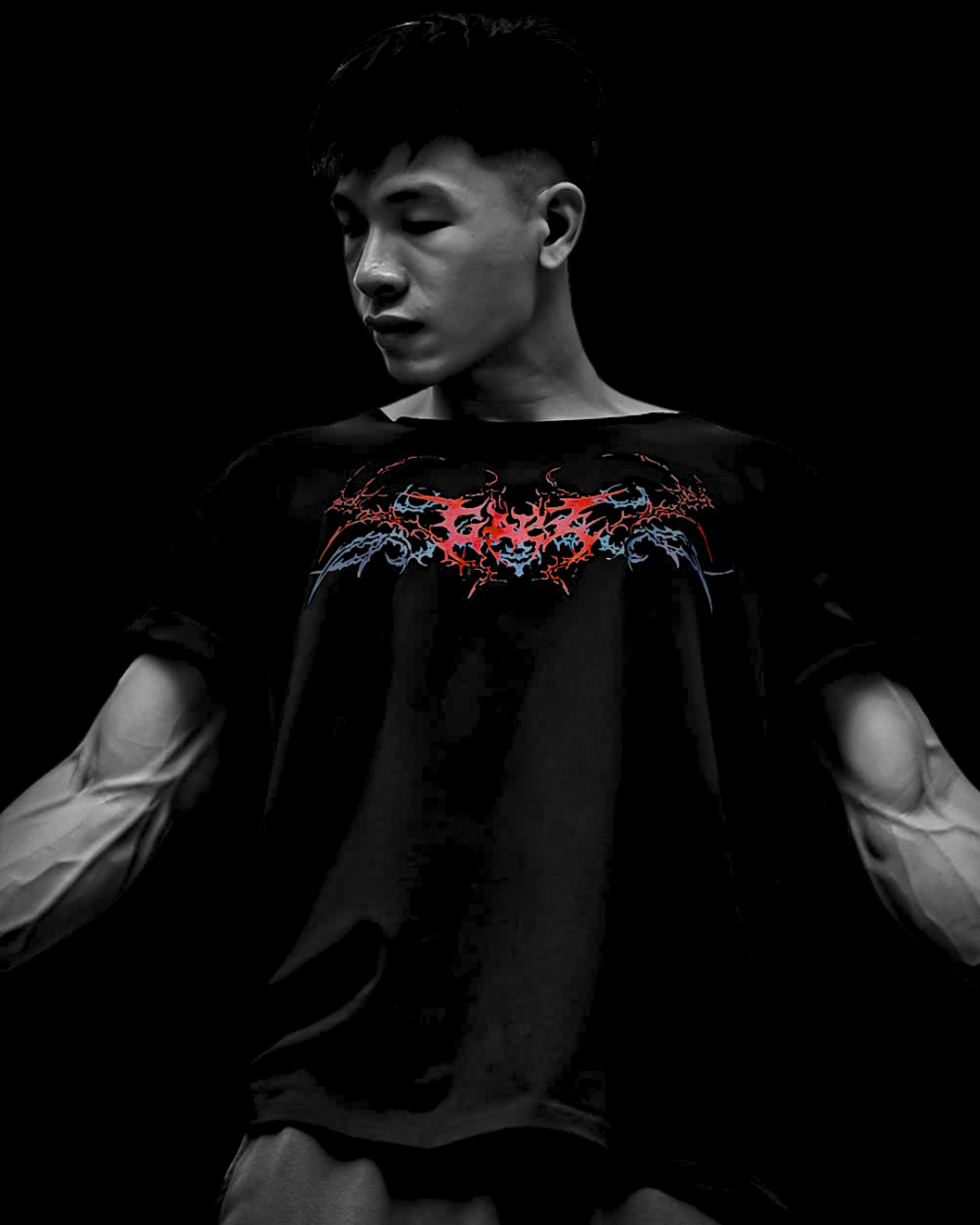 CHAOSMARK OVERSIZED TEE