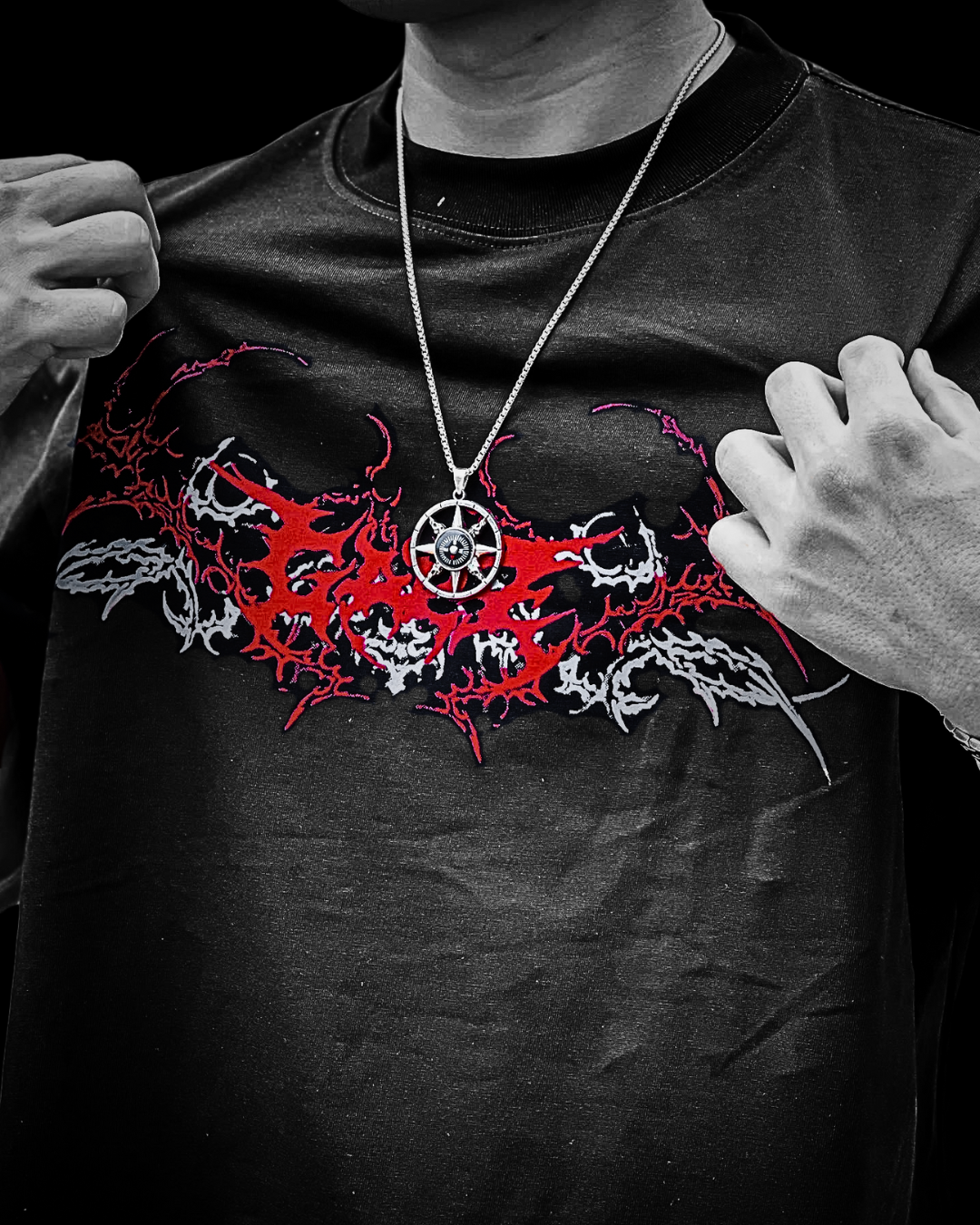 CHAOSMARK OVERSIZED TEE